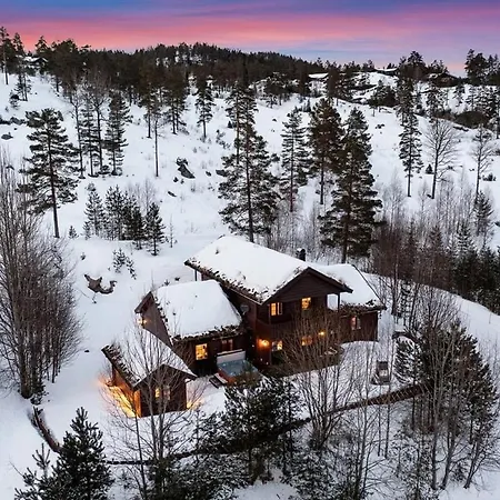 Large Family - Spa, Fireplace, Nature & * Heimdal